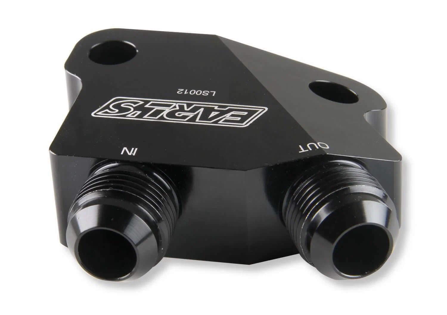 Earls LS Side Mount Oil Cooler Adapter - LS0012ERL